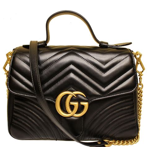 gucci black nylon shoulder bag|original Gucci shoulder bag.